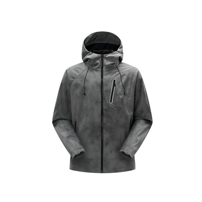 Men's and Women's Autumn and Winter Outdoor Hiking Suits, Functional Wind Hooded Tooling Jackets