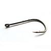 50PCS Baitholder Fishing Hooks High Carbon Steel Barbed Fish Hook Worm Pond Fish Bait Holder Size 10 12 14 1/0 2/0 3/0 4/0 5/0