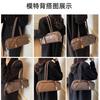 Medieval Underarm Bag Women's Autumn and Winter New Niche Bowling Bag Large-capacity Retro Shoulder Commuter Bag