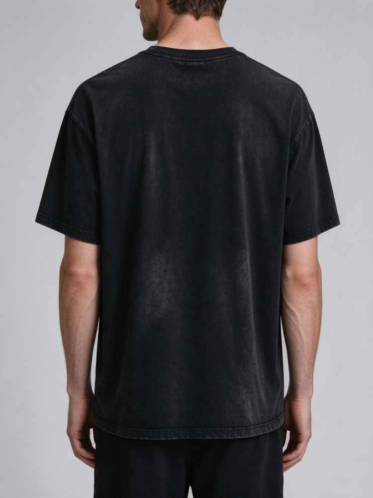 Camiseta Gráfica Vintage Lavada Ecco2K Pxe Album Drain Gang Bladee Yung Lean para Hombre y Mujer, Camisetas Oversize de2273
