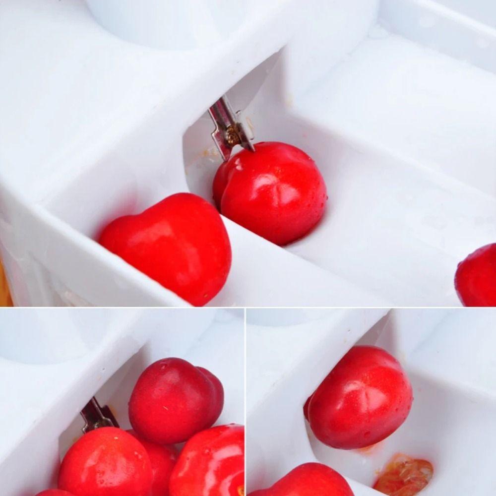 Detachable Cherry Pitter Tool Convenient Cheery Pit Extraction Machine Olive Core Remover  Gadgets