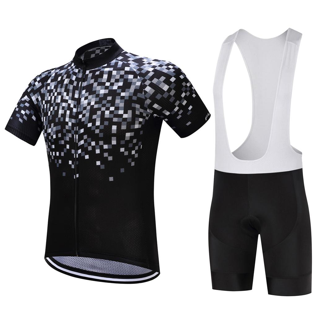 Men's Short Sleeve Cycling Wear Set Quick Dry Biking Shorts for Professional 2026 Summer Breathable Outdoor Sports Cycling Suit Set