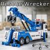1:18 Engineering Car Alloy Toys Model Metal Diecasts Rescue Wrecker Vehicle Doors Opened Pull Back Car Model Educational Gifts