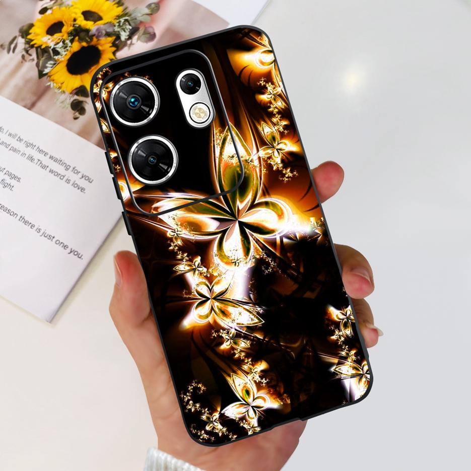 For Infinix Zero 30 4G Case X6731B Cute Cat Butterfly Cover Soft Silicone TPU Phone Case For Infinix Zero 30 5G Zero30 4G Fundas