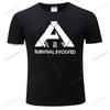 New Fashion T Shirt Men Crew Neck Tees Short Sleeve Ark Survival Evolved Cotton Summer Tshirt Men Vintage Teeshirt For Boys