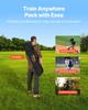 1828.8x1828.8mm Football Trainer Throwing Net, Training Throwing Target Practice Net with 5 Target Pockets, Knotless Net Includes Straps and Portable
