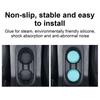 Auto Wasserbecher Rille Silikonpad Auto Montierter Stoßdämpfer Wasserbecher Begrenzer Universal Antikollisions Geräuschreduzierung Aufkleber