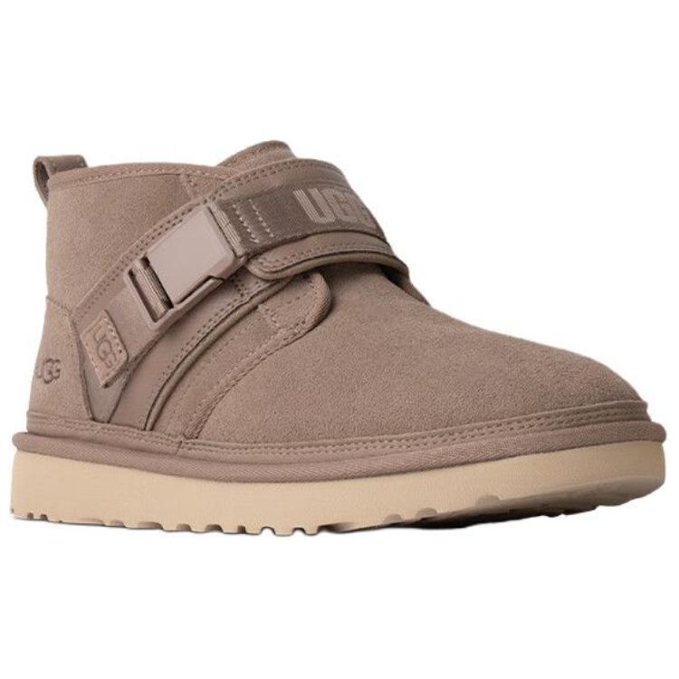 UGG Dobbeltlags skinn Varm Mote Snøstøvler Herrestøvler Brun 1118570-CRBO