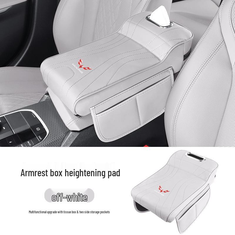 Wuling Bingo Mini Car Tissue Holder & Armrest Pad for Starlight S & Macaron Bingo Plus