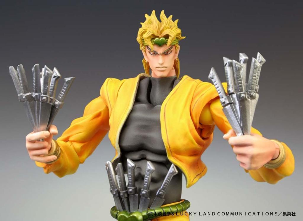Super bewegliche Figur "JoJo's Bizarre Adventure Teil 3" [DIO] Ca.. 155mm PVC&ABS&Nylon bemalte bewegliche Figur