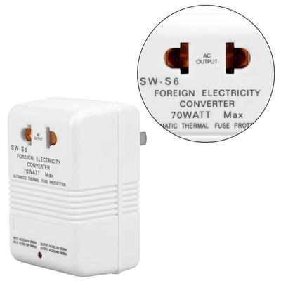 Power Converter 70W 110V/120V To 220V/240V StepUp& Down Voltage Converter Transformer (CN Standard Plug) Voltage Converter