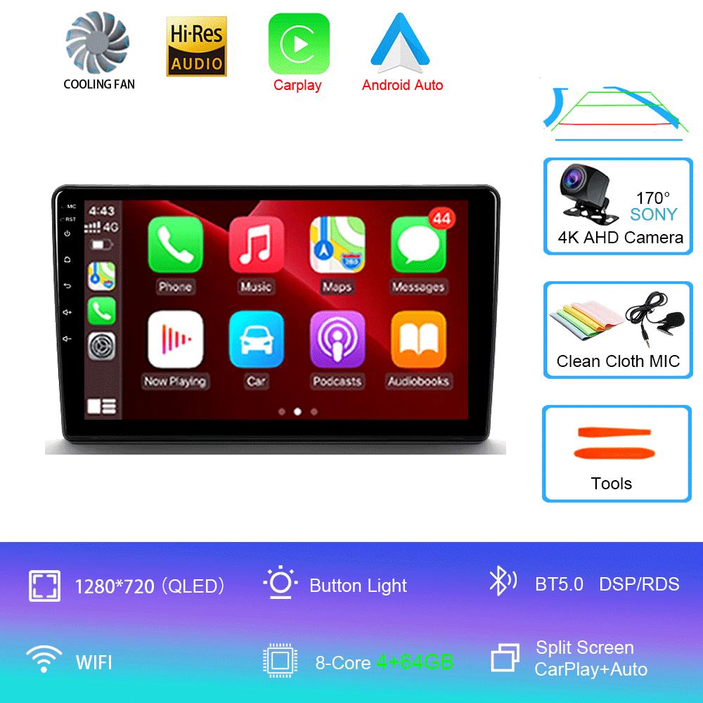 Car Radio Android14 Carplay For Citroen Berlingo For Peugeot Partner 2008 - 2019 Navigation GPS Multimedia Player WiFi BT Stere