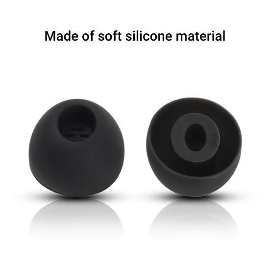1 Pair Ear Tips Soft Silicone Avoid Falling Off Replacement Earbuds Plugs Cover for Huawei Freebuds 4i