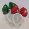 Plush Christmas Hairband Non-slip Christmas Headband Trendy Bowknot Hair Hoop  Kids