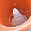 10pcs Leakproof Flower Pot Bottom Net Breathable Bonsai Pot Conical Bottom Durable Hole Mesh Cup