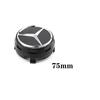 Für Mercedes Benz 1 Stück 75mm Auto Radnabendeckel Abdeckung Für Mercedes Benz B/C/E/S-Klasse A-Klasse C200L GLC GLK CLA Zubehör