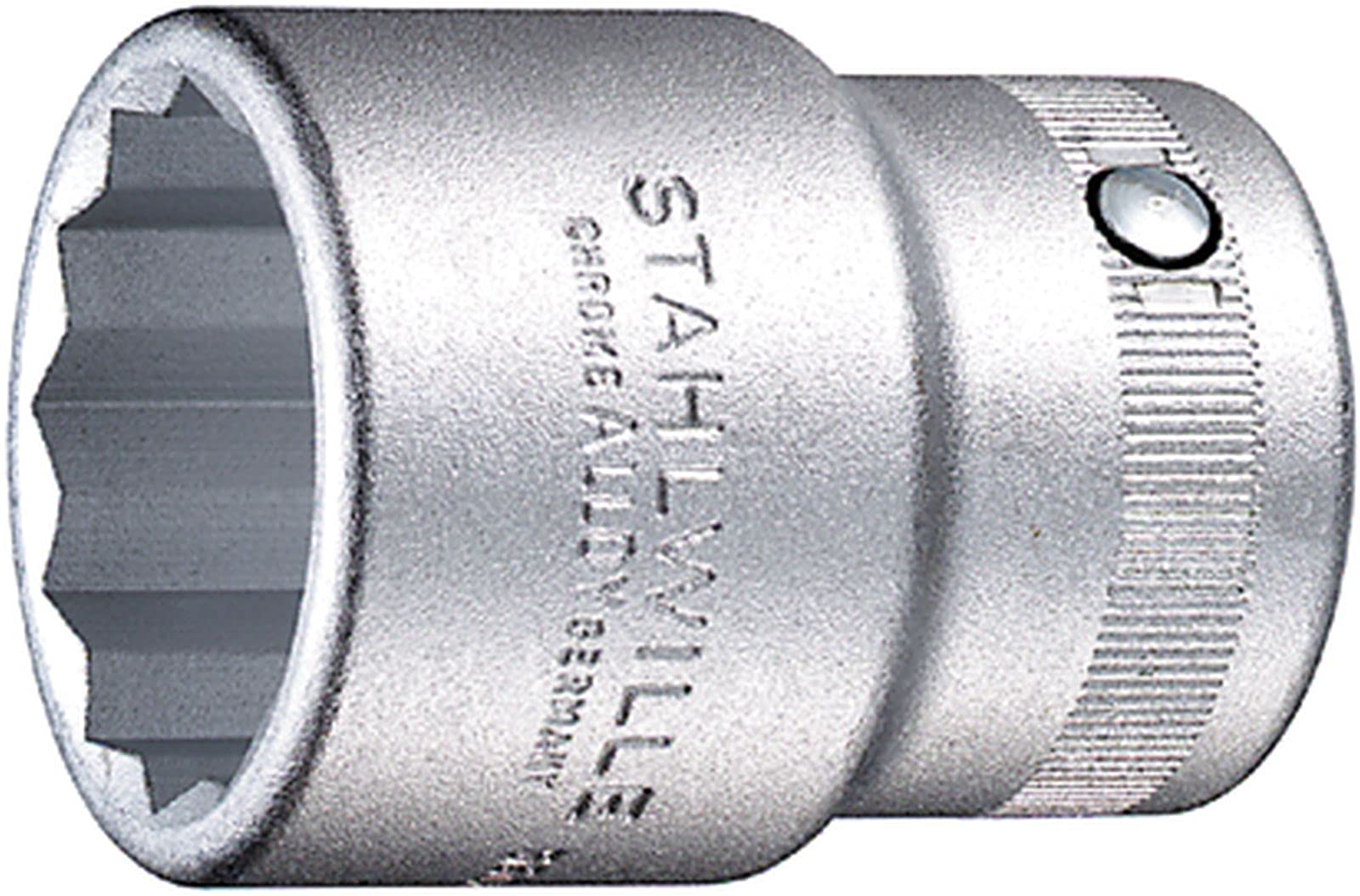 

Stahlwille 12-Point Socket, 55A-15/16, 19.05mm Drive x 52mm Overall Length