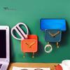 Phone Organizer Wall-mounted Wide Application Clock Design Lovely Multipurpose Wall Holder for Bedroom