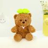Cute Bear Bow Plush Toy Cute Cartoon Girl Child Bedroom Decoration Doll Gift