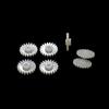 0.5 Module Plastic Gear, 20 Teeth, 2mm, DIY POM Motor Engine Model Toy.