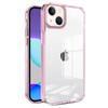 For iPhone 14 Plus Clear Phone Case TPU PC Anti-Slip Drop-Proof Back Cover