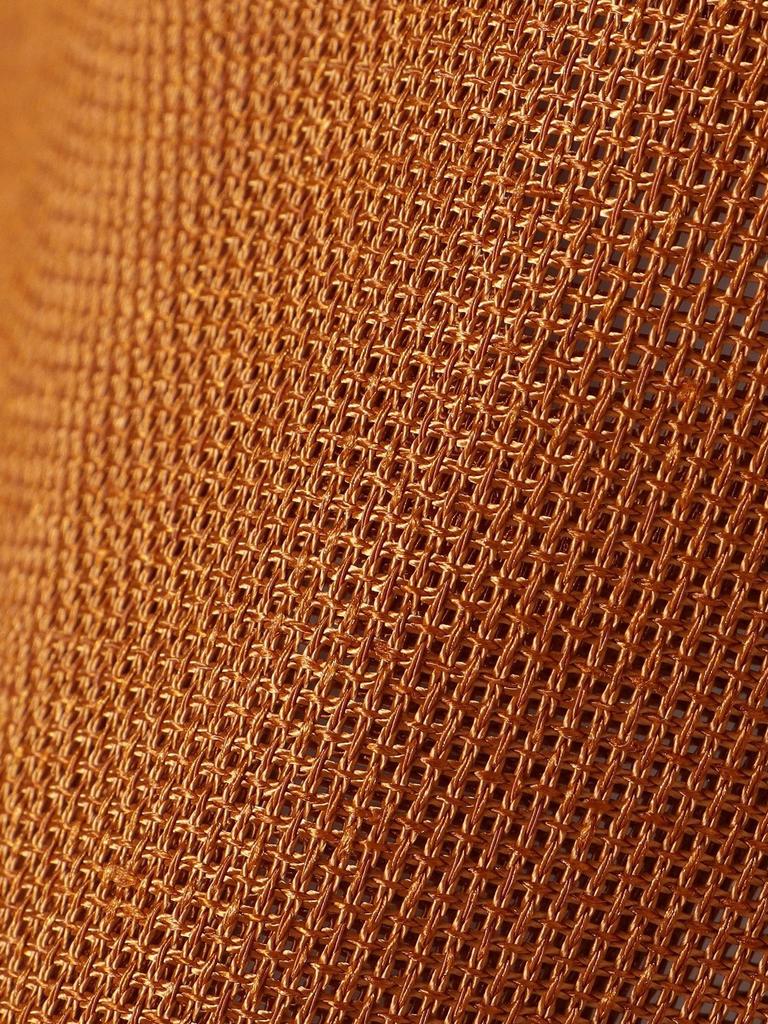 Beams Heart Mesh One Size Women's S/S Shirt, Camel,