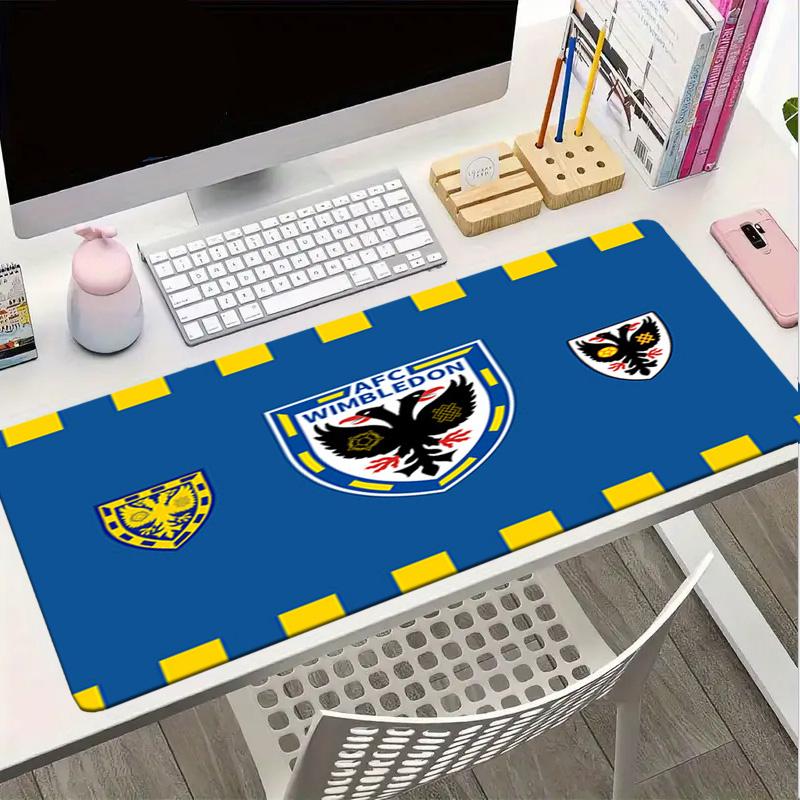 Afc Wimbledon Crest Mouse pad Mouse pad, Gaming Mouse Pad, keyboard pad, Desk Decor for computer notebook Fan Gift Birthday Gift