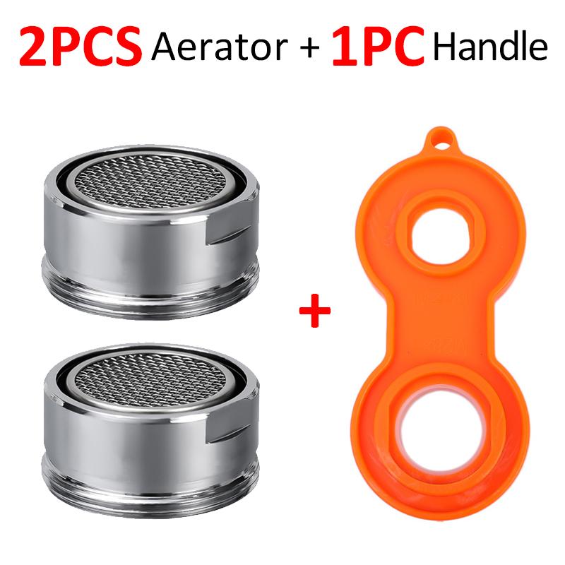 Neuer Küchen-Wassersparhahn-Luftsprudler Austauschbares M24 24mm Gewinde Mischdüse Badezimmerhahn Sprudler Filter Sprüher Luftsprudler