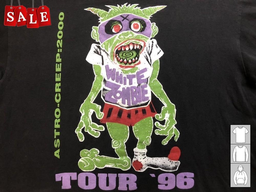 

New Popular White Zombie AstroCreep Band Gift For Fans Unisex S235XL TH476 Unisex T-Shirt M