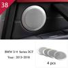 For BMW 3 4 Series 3GT F30 F32 F34 Car Styling Interior Gearshift AC CD Button Panel Door Armrest Decoration Cover Trim Sticker MQHWD1