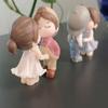 Couple Lovers Decorative Doll Figure 4-piece Set