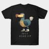 T-shirt Homme Noir Imprimé Just Dodo It Impression sur Papier Transfert Sans Découpe T-shirt en Coton