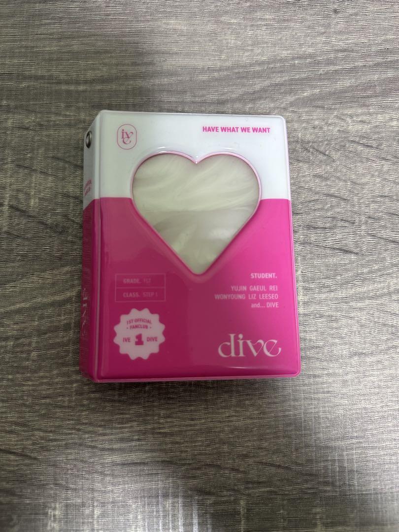 

[USED] IVE Korea Fan Club 1st Trading Card Case