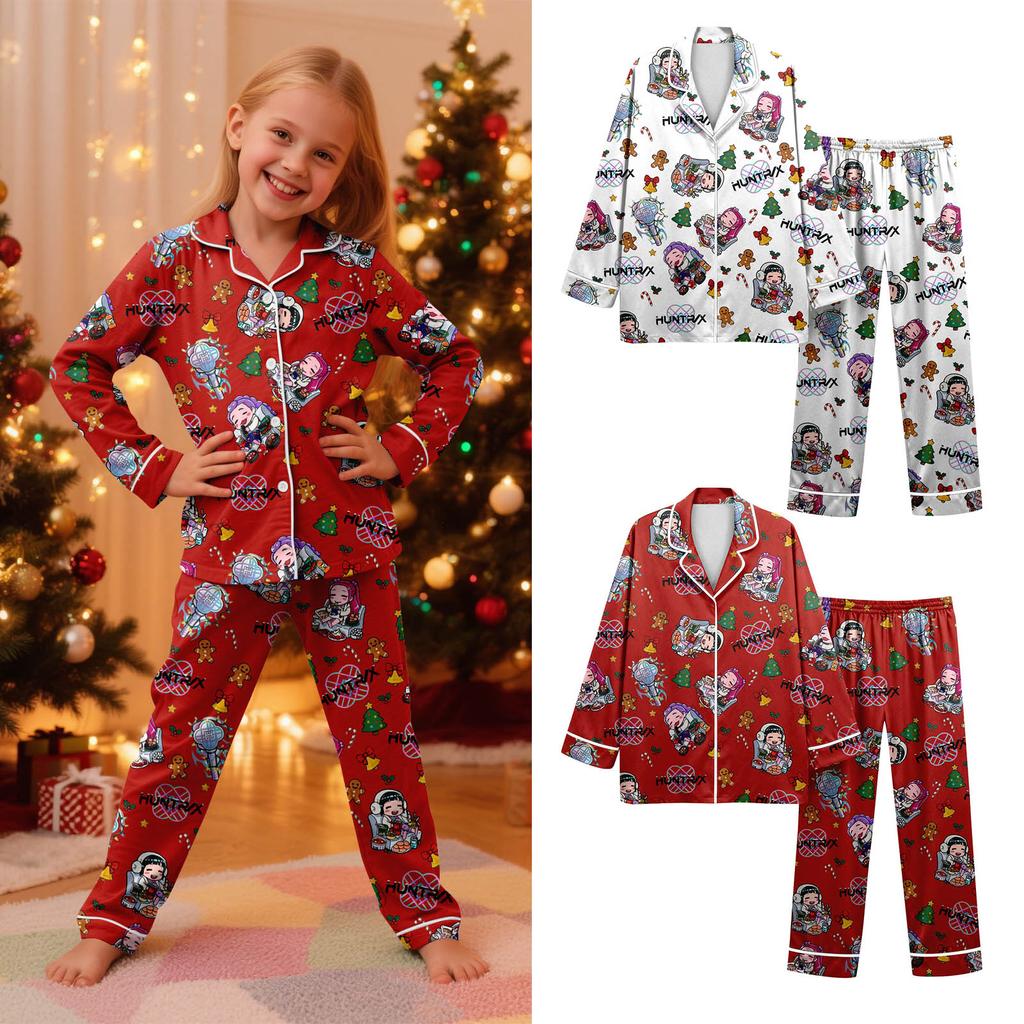 Dětské domácí oblečení, Kalhoty s dlouhým rukávem, Prodyšné lehké pyžamo, Pohodlné domácí pyžamo