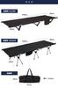 Easy Installation Camping Ankley Cot Simple Bed Camping Camping Bed Wide Cot Outdoor Up To 150kg [2WAY Cot]