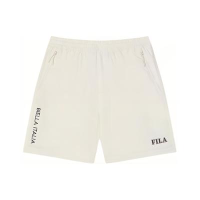 Comfortable Woven Loose Mountain Outdoor Elastic Casual Shorts Men Shorts Water-Milk-White F51M429801F-IV