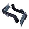 2PCS Motorcycle Handguard Windproof Collision Protection Universal Fit Handlebar Hand Protector Black