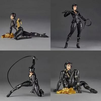 Nauja Kaiyodo Katės Moters Veiksmo Figūrėlė Selina Kyle Revoltech Amazing Yamaguchi Anime Kolekcijos Modelis Darbalaukio Dekoro Žaislai Dovanos