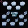 20 Pcs 24-tooth Diameter Plastic Bottle Cap Replacement Flap Cover For Lotion/Toner Bottle Cosmetic Bottle Cap Accessories