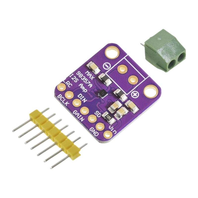MAX98357 MAX98357A I2S 3W Board Port Decoding Class D Amplifier Module Sound Board for Electronic Device