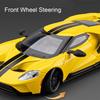 1:24 GT Valkyrie Toys Models Cars Alloy Diecast Pull Back Sports Car Light Sound Miniature Vehicles Model Perfect Gifts for Boys