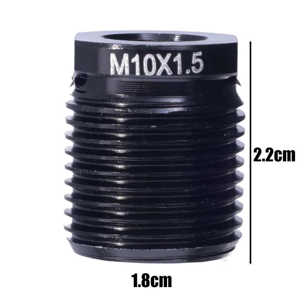 1pcs Aluminum Shift Knob Adapter Converter Female Threaded for M8 M10 Car Tuning Handle Parts Auto Parts