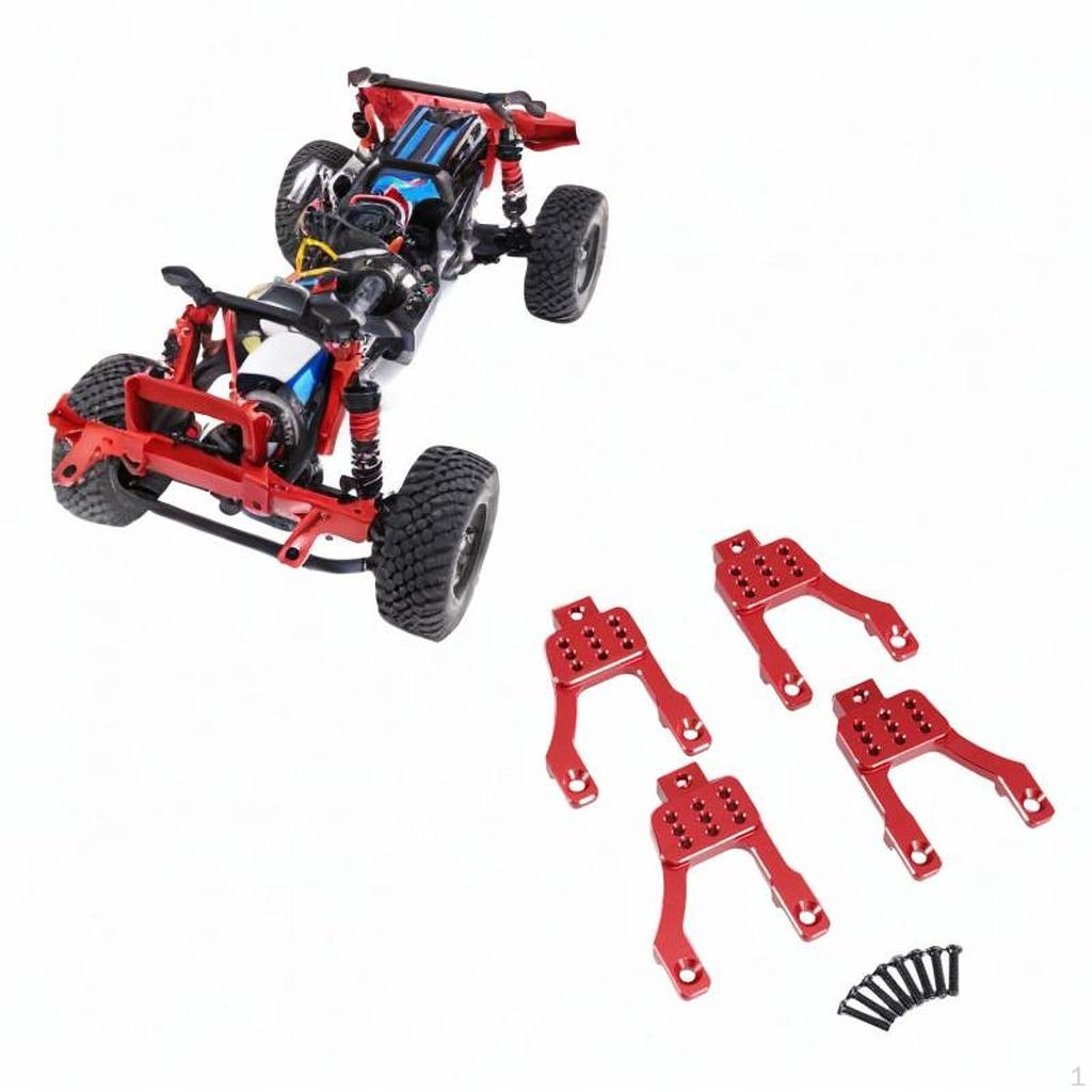 Aluminum Alloy Front Rear Shock Mounts RC Car Upgrade Accessories Easy To Install