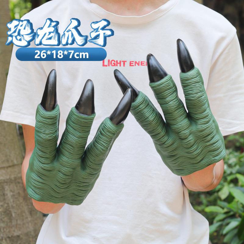 Pacynki Ręczne Model Głowy Dinozaura Zabawka T-Rex Dino Jurass Rekin Tygrys Park Lalki Światy Dinozaurów Miękka Pluszowa Zabawka dla Chłopców Dzieci Prezenty