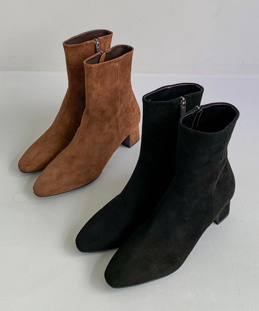 2Comm Aileen Ankle Boots [2 Colors_3/5Cm]