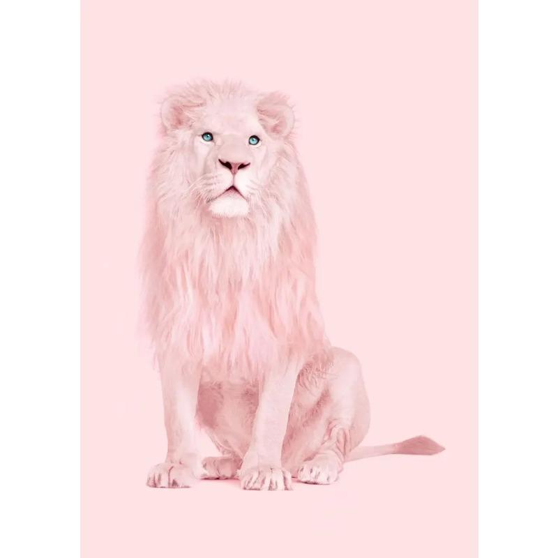 Fashion Giraffe Zebra Flamingo Party Pink Poster Animals Wall Art Canvas Painting Posters for Living Room Modern Home Decor