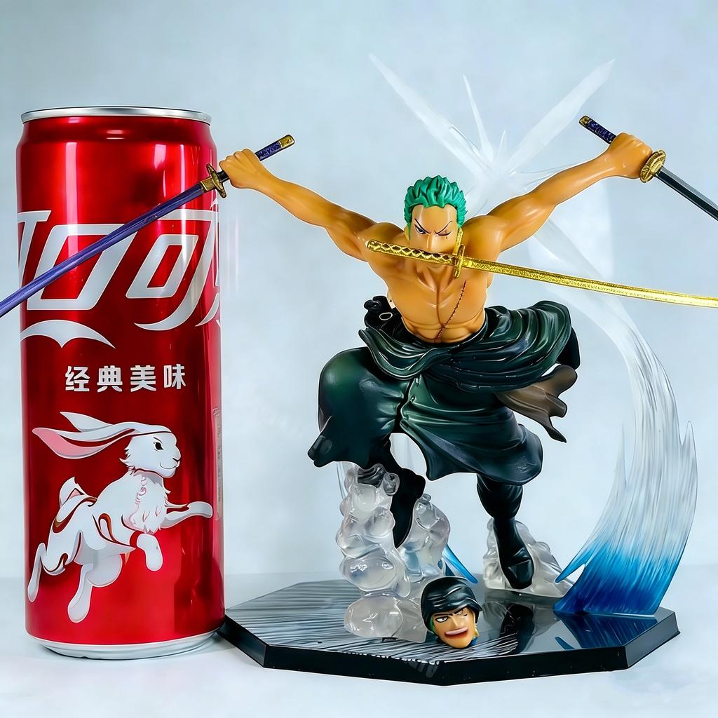 Hot new One Piece Anime Figure Fire Fist Luffy Ace Sanji Battle Model PVC sabo Action Figurine Zoro Ghost Three-Knife Toys