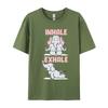Inhale Exhale Elephant Yoga Tshirt Funny Yoga Top Tee Rife Normal Tops Shirts Cotton Tshirts Printed On