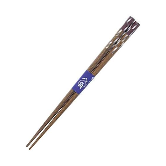 Octagonal Wooden Chopsticks with Non-slip Finish, 21cm