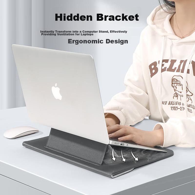 Taikesen Laptop Sleeve Compatible with Apple MacBook 14-Inch, Lenovo, Huawei Computers, Protective Case for Men And Wome